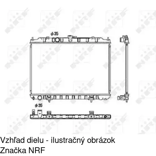 Chladiče vody POLCAR 274608-4