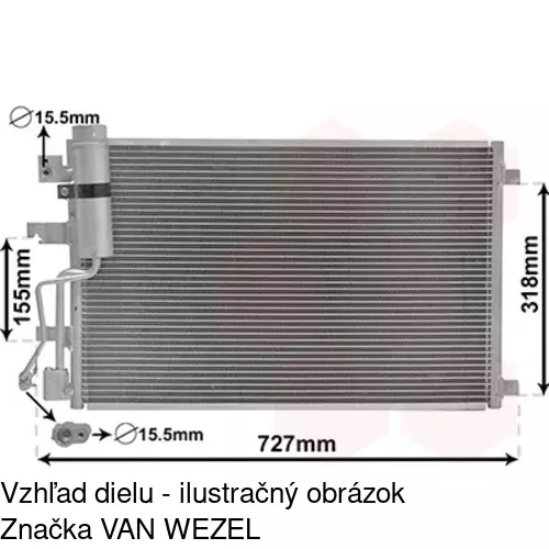 Chladiče klimatizácie POLCAR 2759K8C3S - obr. 1