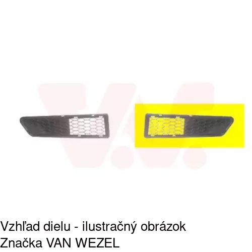 Kryt v nárazníku POLCAR 280027-1 - obr. 1