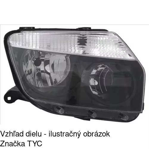 Hlavný reflektor POLCAR 2820092E