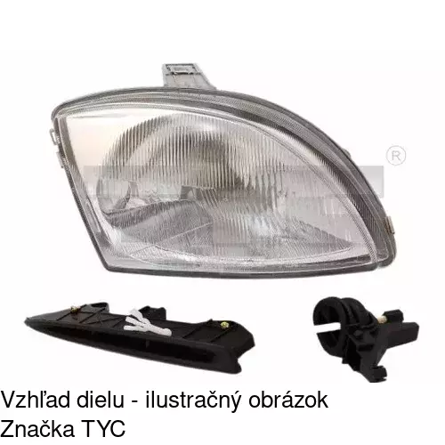 Hlavný reflektor POLCAR 3002091E