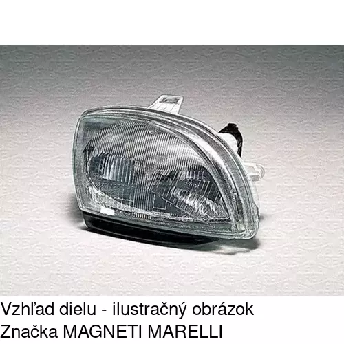 Hlavný reflektor POLCAR 3002101E - obr. 2