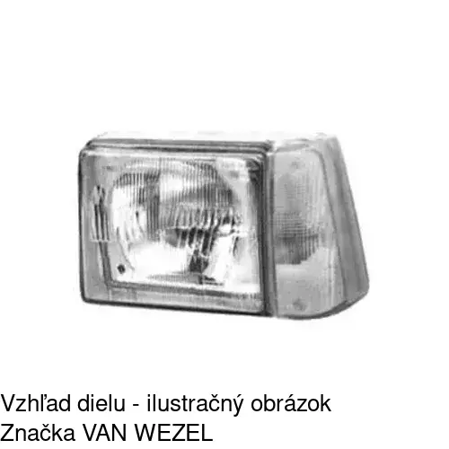 Hlavný reflektor POLCAR 300409-E - obr. 4