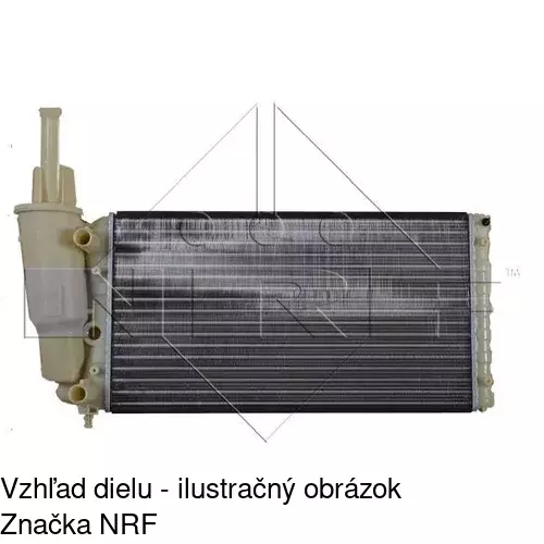 Chladiče vody POLCAR 301708A3 - obr. 1