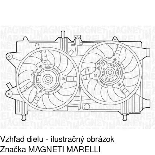 Ventilátory chladičov 302323W5 /POLCAR/ - obr. 1