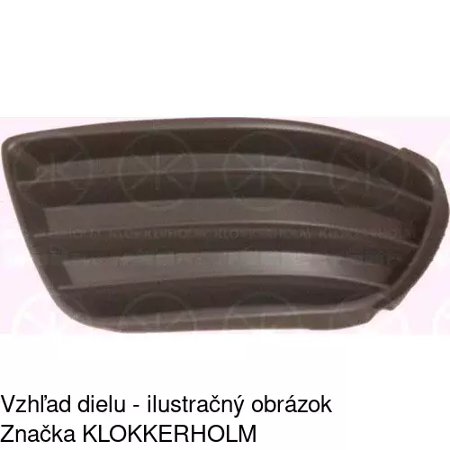 Kryt v nárazníku POLCAR 302327-1