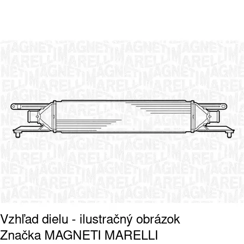 Chladiče vzduchu (Intercoolery) POLCAR 3024J81X