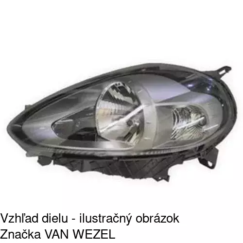 Hlavný reflektor POLCAR 3036091E - obr. 5