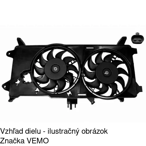 Ventilátory chladičov POLCAR 304023W7 - obr. 3