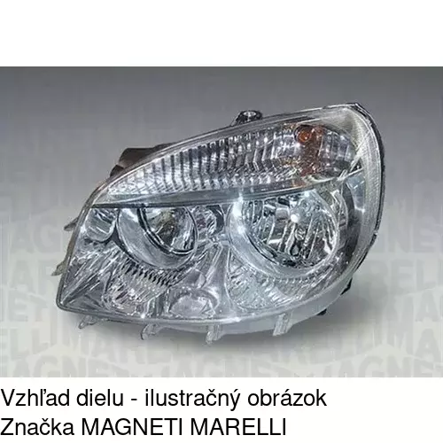 Hlavný reflektor POLCAR 304109-C - obr. 2