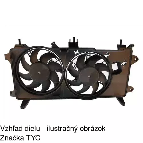 Ventilátory chladičov POLCAR 304123W5 - obr. 1