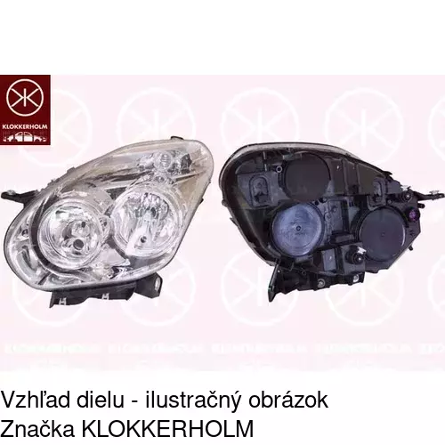 Hlavný reflektor POLCAR 304210-E - obr. 4