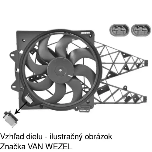 Ventilátory chladičov 304223W3 /POLCAR/ - obr. 4