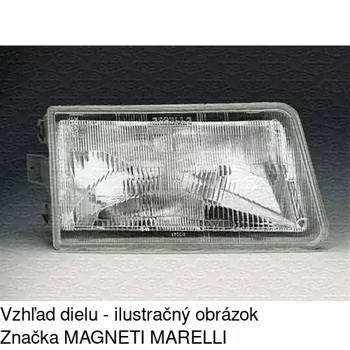 Hlavný reflektor POLCAR 305510-E - obr. 2