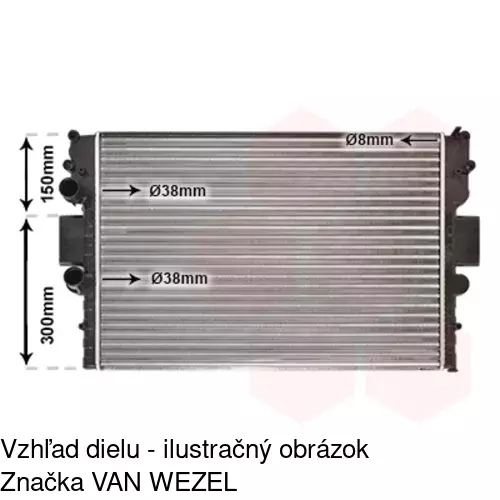 Chladiče vody POLCAR 308008A1 - obr. 5