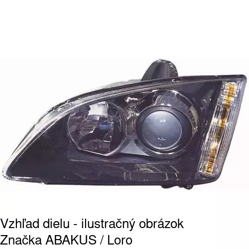 Hlavný reflektor POLCAR 3202093T - obr. 1