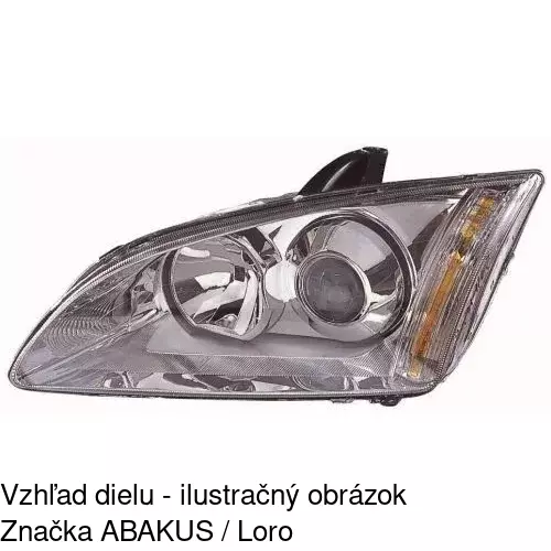 Hlavný reflektor POLCAR 3202094E - obr. 1