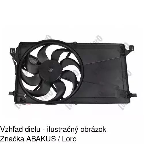 Ventilátory chladičov 320223W1 /POLCAR/ - obr. 1