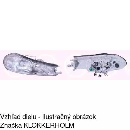 Hlavný reflektor POLCAR 3217091U - obr. 3