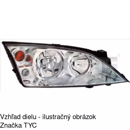 Hlavný reflektor POLCAR 3218100E - obr. 1