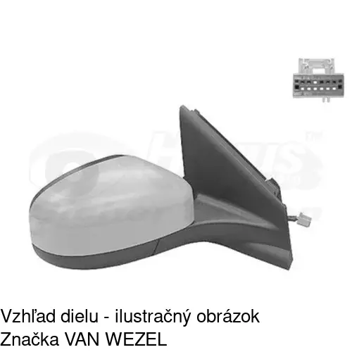 Vonkajšie zrkadlo POLCAR 3219524S - obr. 4