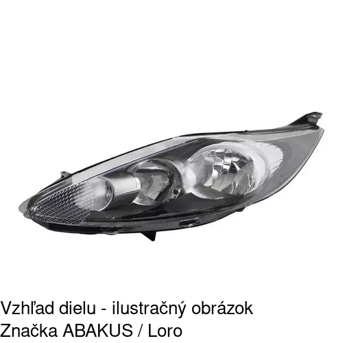 Hlavný reflektor POLCAR 323809-E - obr. 5