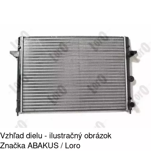 Chladiče vody POLCAR 324008A2 - obr. 2