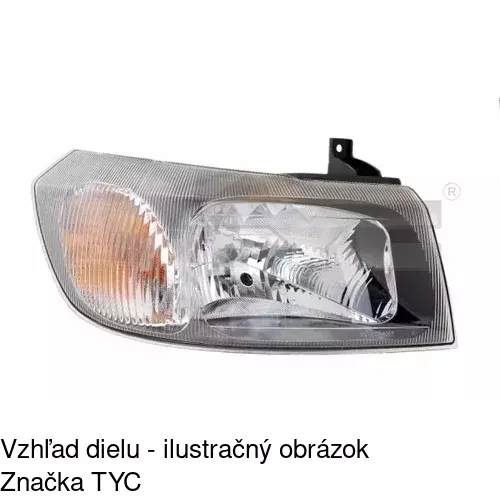 Hlavný reflektor POLCAR 3247097E - obr. 3