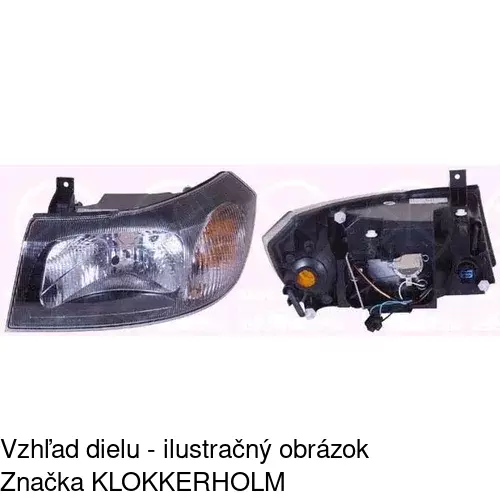 Hlavný reflektor POLCAR 3247105E - obr. 4