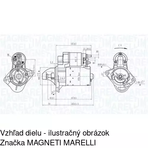 Bočná smerovka POLCAR 3247196T