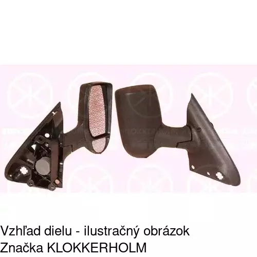 Vonkajšie zrkadlo POLCAR 3247521S - obr. 2