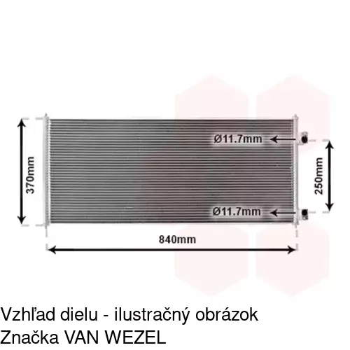 Chladiče klimatizácie POLCAR 3247K8C1S - obr. 3