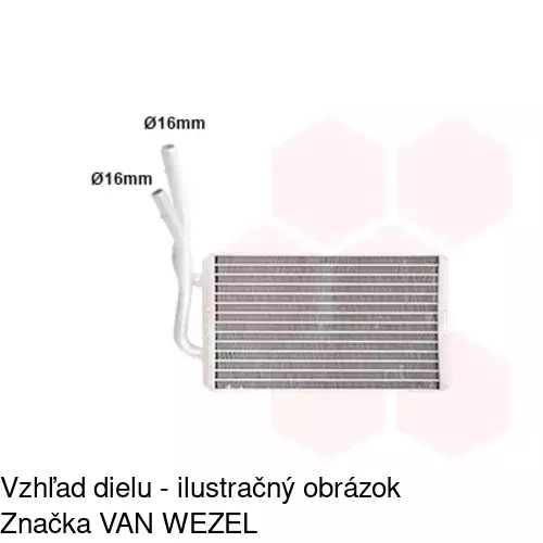 Radiátory POLCAR 3247N81X - obr. 3