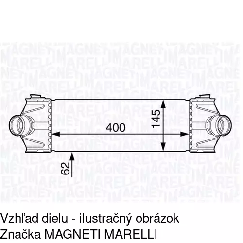 Chladiče vzduchu (Intercoolery) POLCAR 3248J82X - obr. 1