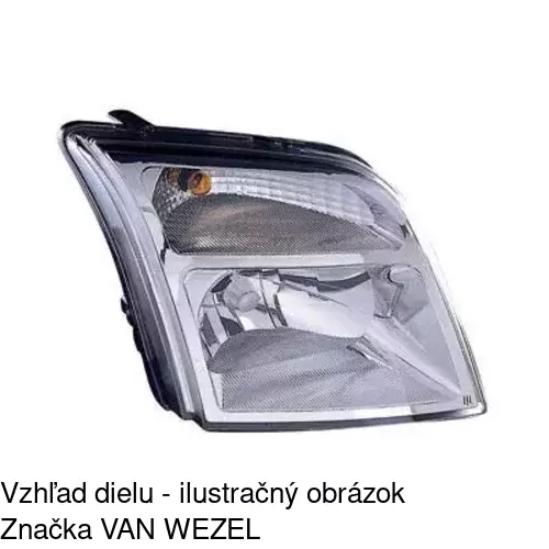 Hlavný reflektor POLCAR 325610-C - obr. 5