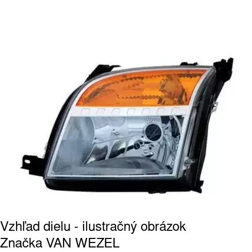 Hlavný reflektor POLCAR 325809-E - obr. 3