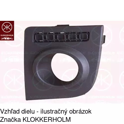 Kryt v nárazníku POLCAR 325827-4