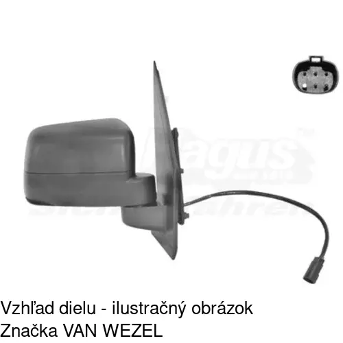 Vonkajšie zrkadlo POLCAR 3259523S - obr. 5