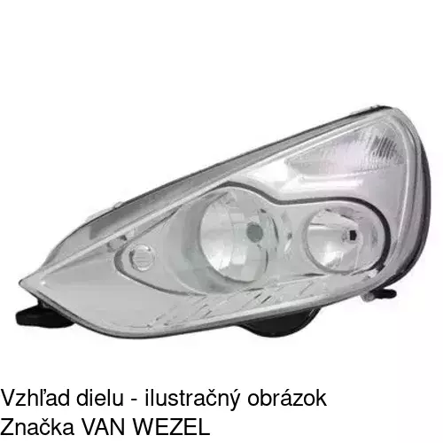 Hlavný reflektor 3275090E /POLCAR/ - obr. 4