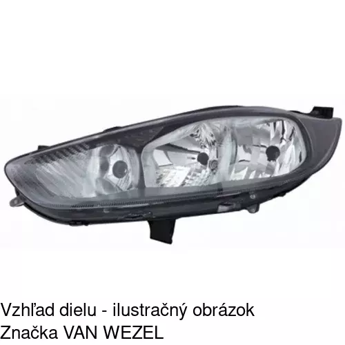 Hlavný reflektor POLCAR 32B109-E - obr. 5