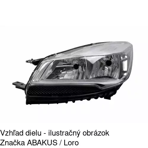 Hlavný reflektor POLCAR 32X1090E - obr. 2