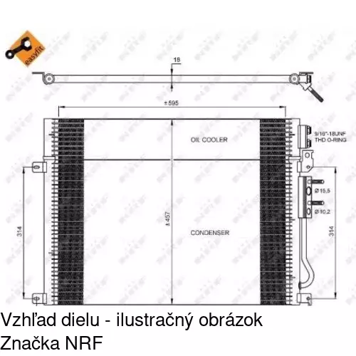 Chladiče klimatizácie POLCAR 3430K8C2S