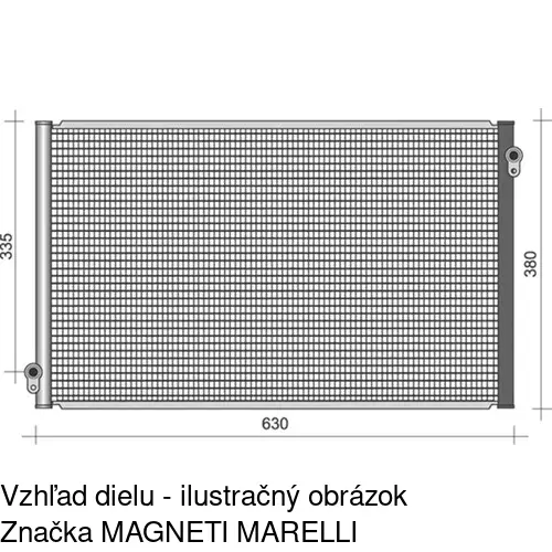 Chladiče klimatizácie POLCAR 3818K8C3