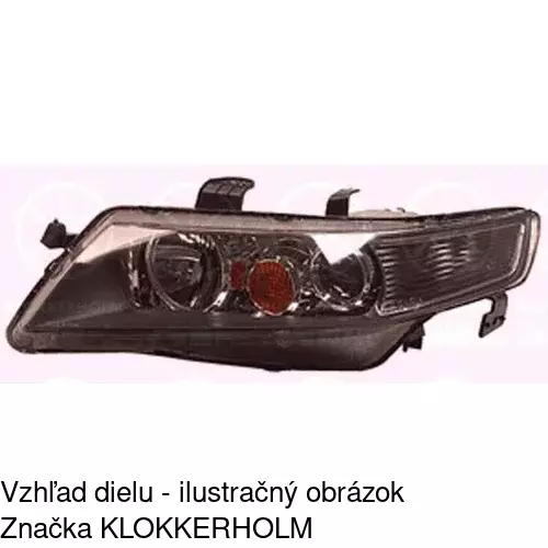 Hlavný reflektor 3833092E /POLCAR/ - obr. 2