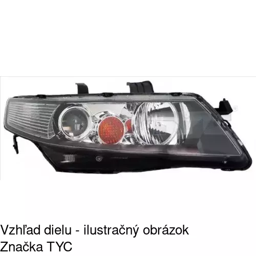 Hlavný reflektor POLCAR 3833102E