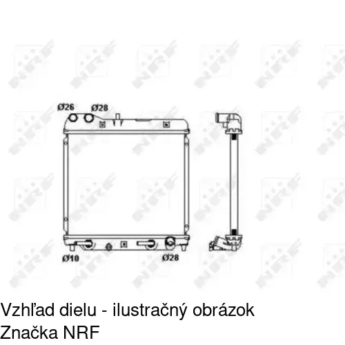 Chladiče vody POLCAR 383508-1 - obr. 1