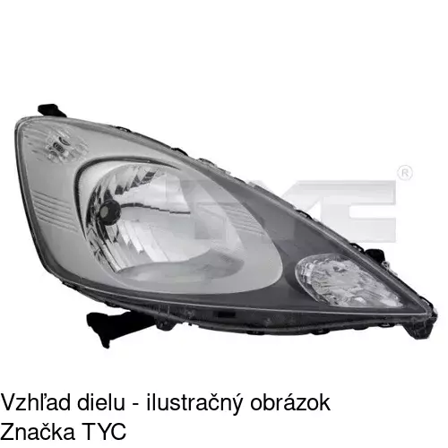 Hlavný reflektor POLCAR 3837090E