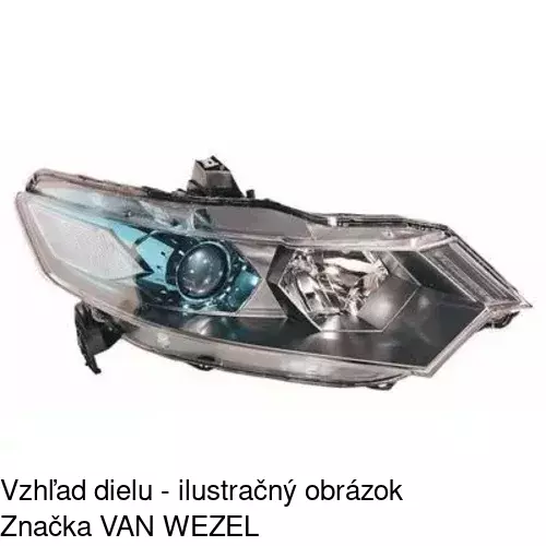 Hlavný reflektor POLCAR 385810-E