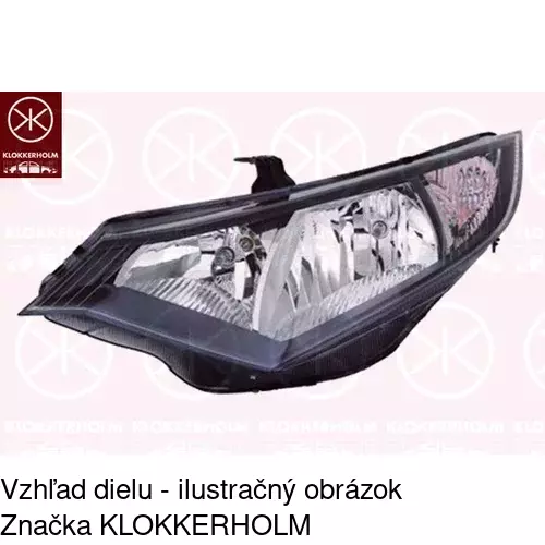 Hlavný reflektor POLCAR 38C110-E