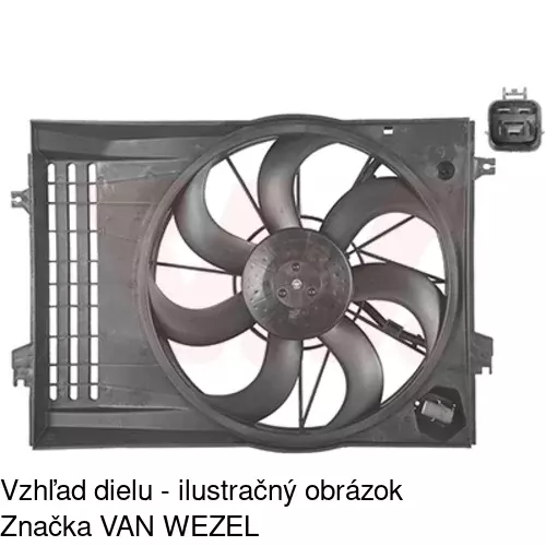 Ventilátory chladičov POLCAR 404723W6 - obr. 1